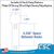 Clip Strip Corp. Econo Strip™, 6 Hooks, Extra Long, Clip Strip® Brand, WMS-6L-WM