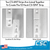 Clip Strip® Merchandising Strip, join two 6 hook strips to create a 12 hook merchandising strip, CS-12NT