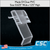 flat to shelf edge sign holder, made of clear pvc, eg-14. By Clip Strip Corp.