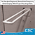 Clip Strip Corp.'s 4" & 6" Double-Loop Plastic Pegboard and Slat-wall Hook, Fits standard pegboard, slatwall and temporary retail displays with proper mounting holes. DBLH-series