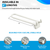 Double-Loop Pegboard & Slatwall Plastic Display Hooks, for Retail Fixtures, 4" or 6" Lengths,