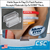 Grip-Tite™ 2-Way Sign Holder and Panel Gripper, EG-44. By Clip Strip Corp. 
1-800.425.4778
