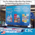 Reusable Boot System™ Adhesive Base Sign Holder System, BSM-8506-T-BK
