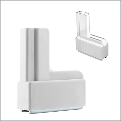 Boot System™ Magnetic Base Sign Holder – for Gondola Shelves