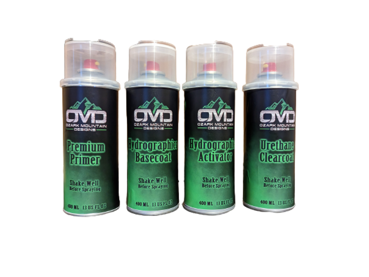 Hydrographics Aerosol DIY Dip kit Freedom Rifle Ozark Mountain Designs