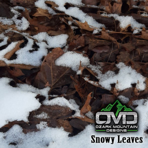 Snowy Leaves Snowy Leaves