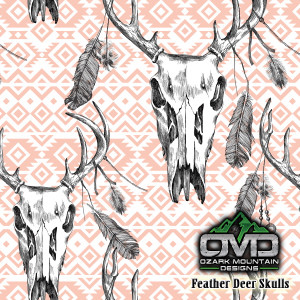 Feather Deer Skulls Feather Deer Skulls