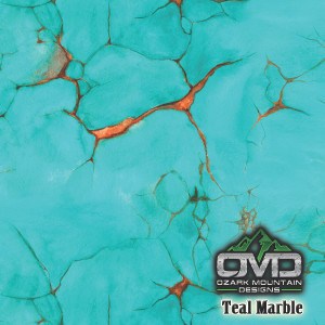 Teal Marble