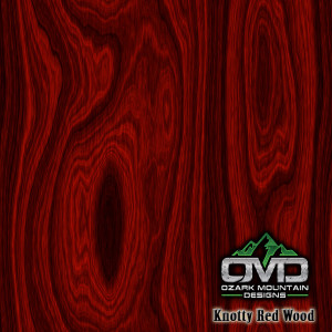 Knotty Red Wood
