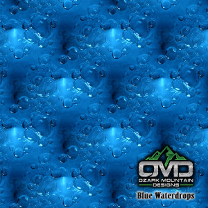 Blue Waterdrops Blue Waterdrops