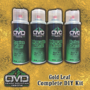 Hydrographics Aerosol DIY Dip kit - Gold Leaf Hydrographics Aerosol DIY Dip kit - Gold Leaf