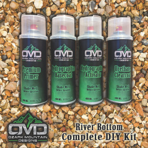 Hydrographics Aerosol DIY Dip kit - River Bottom Hydrographics Aerosol DIY Dip kit - River Bottom