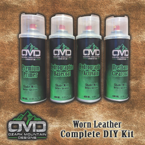 Hydrographics Aerosol DIY Dip kit - Worn Leather Hydrographics Aerosol DIY Dip kit - Worn Leather