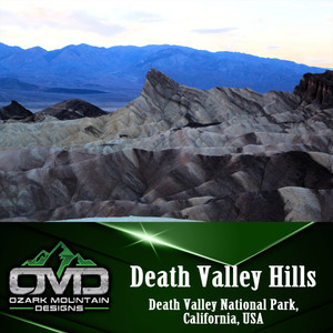 Death Valley Hills Poster Print Death Valley Hills Poster Print