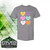 Valentines Sweet Hearts Gray T-Shirt