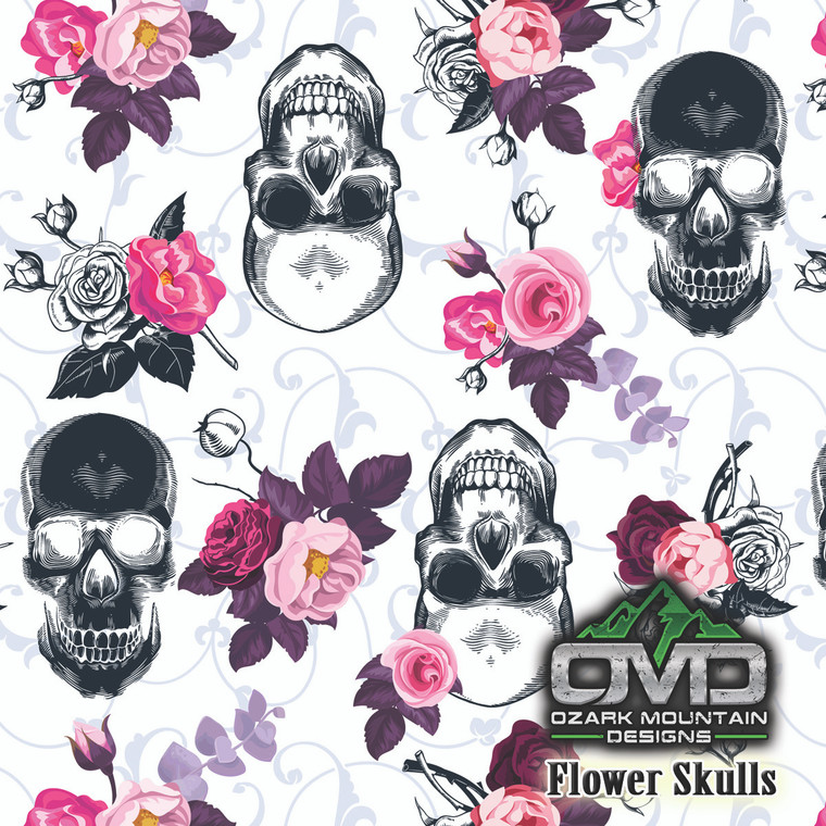 Flower Skulls