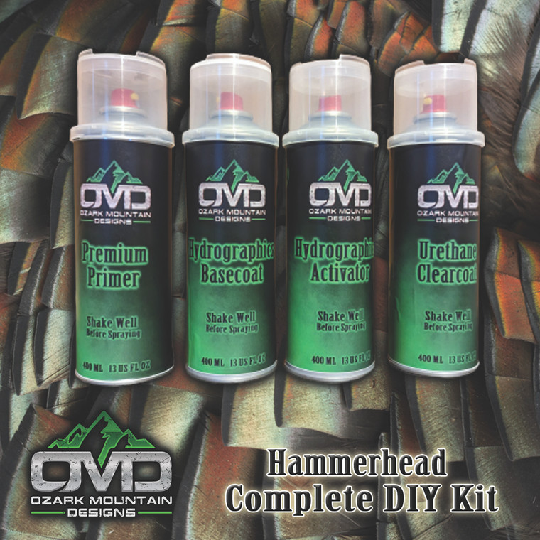 Hydrographics Aerosol DIY Dip kit - Hammerhead