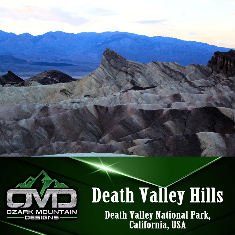 Death Valley Hills Poster Print