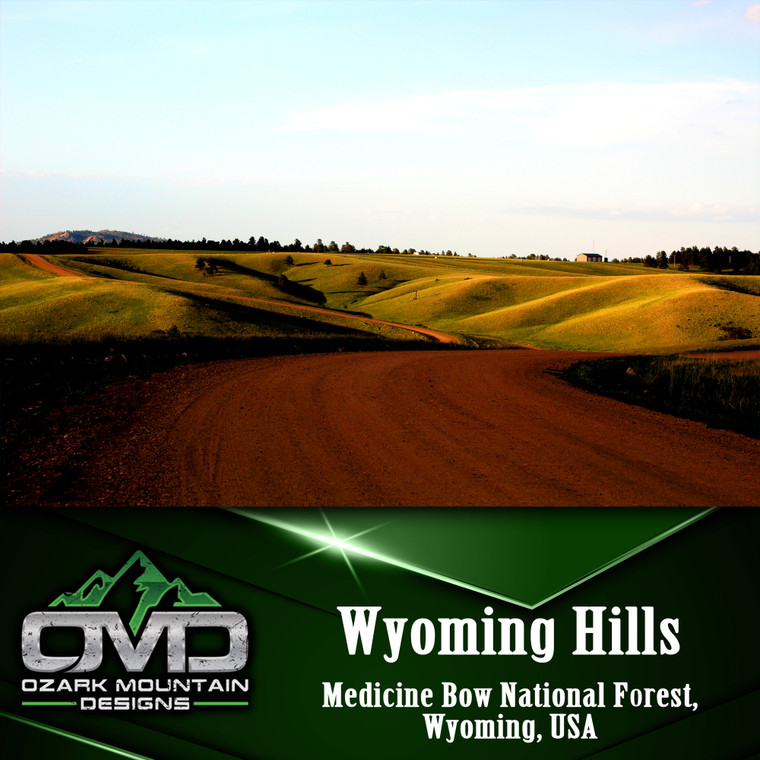 Wyoming Hills Poster Print