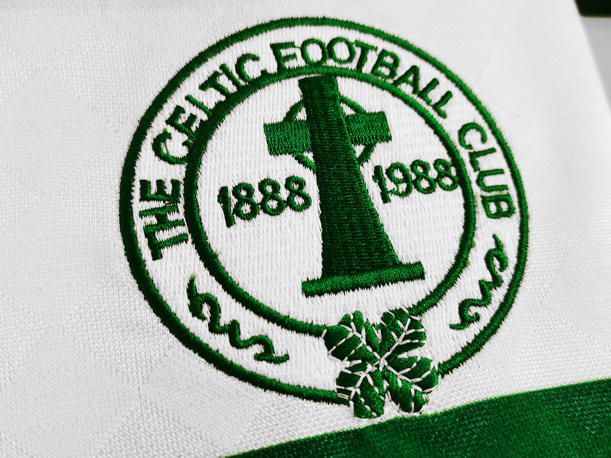 Celtic 87/88 Men's Home Retro Long Sleeve Shirt