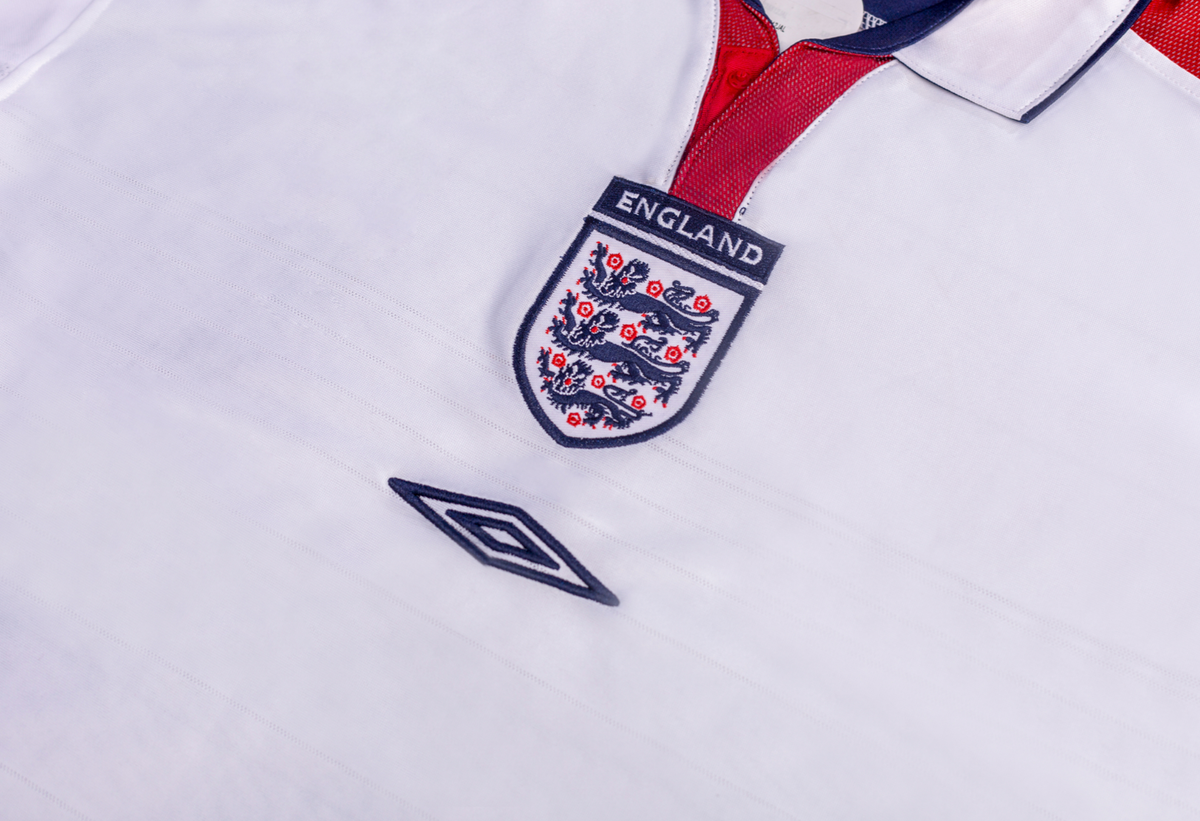 England 2004 Men's Home Retro Shirt