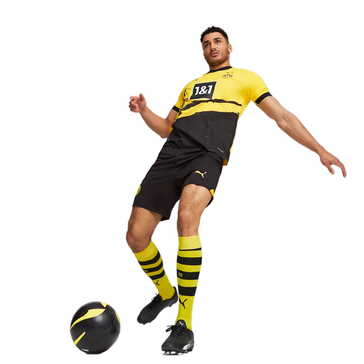 Borussia Dortmund 23/24 Authentic Men's Home Shirt