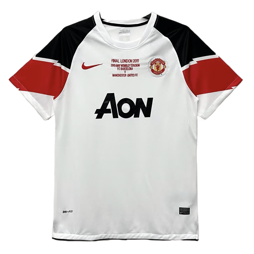 Manchester United 10/11 Men's Away Retro Shirt UCL Edition