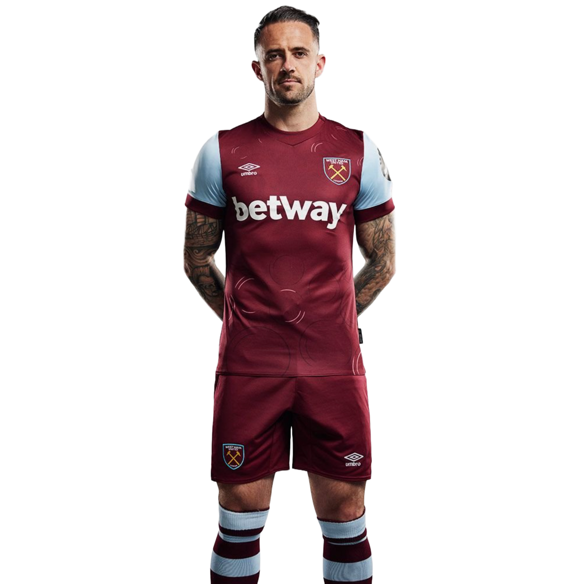 West Ham United 23/24 Stadium Men's Home Shirt