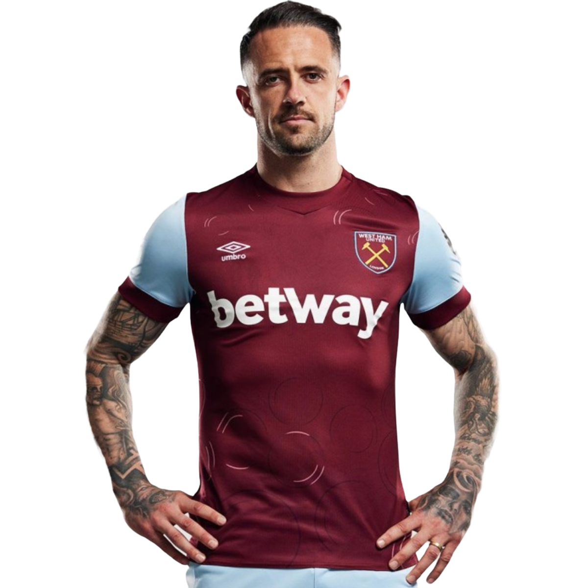 West Ham United 23/24 Stadium Men's Home Shirt