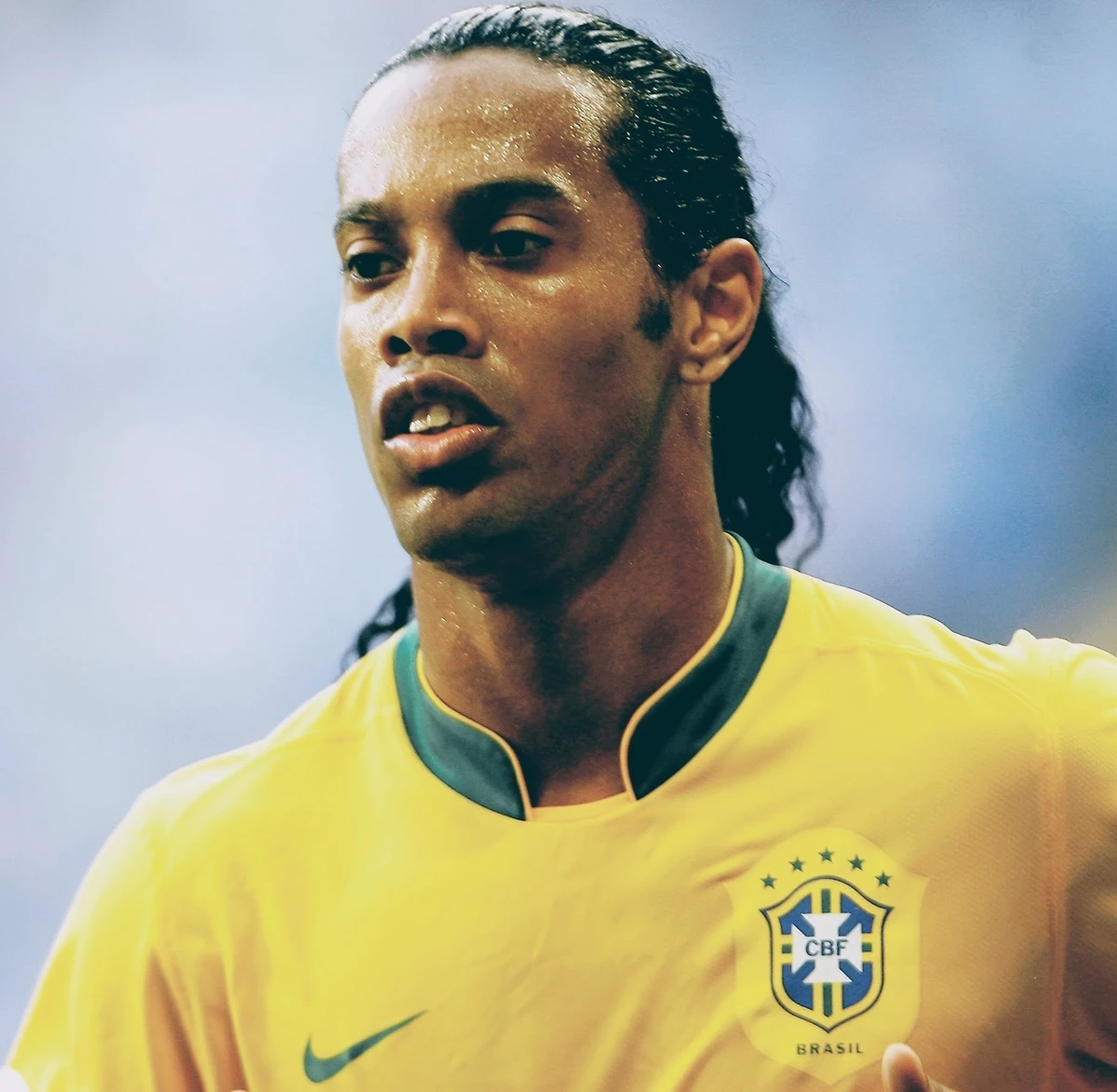 Brazil 2006 Men's Home Retro Shirt