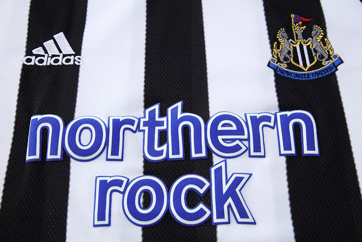 Newcastle United 03/05 Men's Home Retro Long Sleeve Shirt