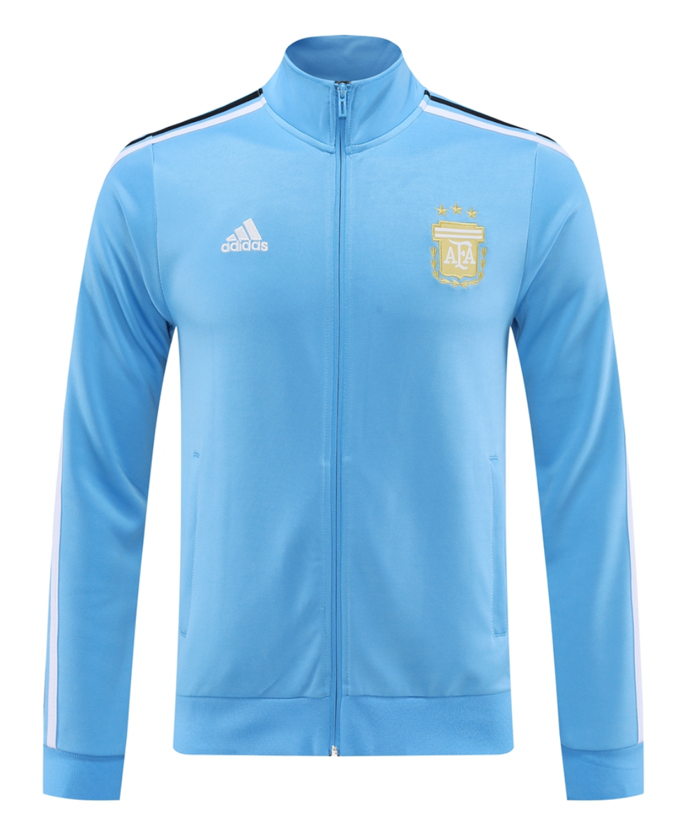 Argentina 24/25 Men's Light Blue Long Zip Jacket