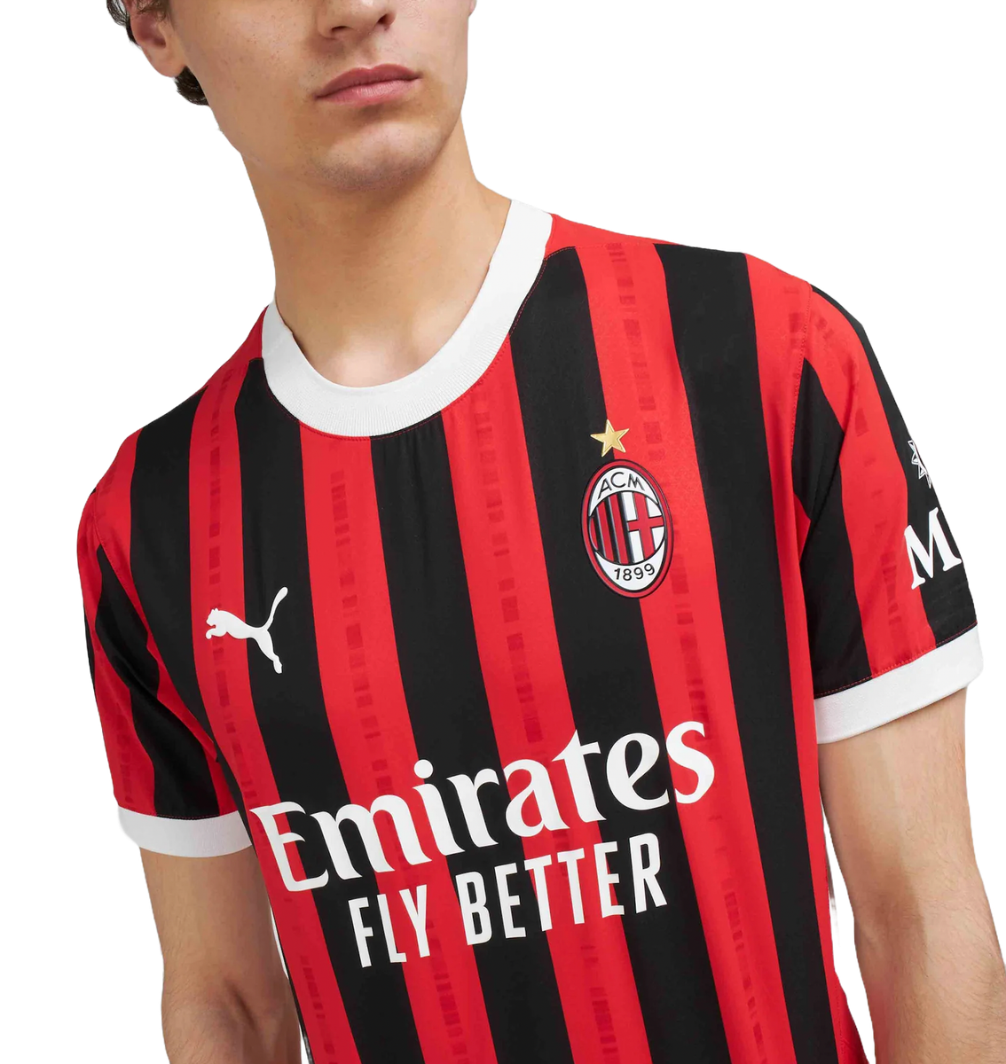 AC Milan 24/25 Authentic Men's Home Shirt