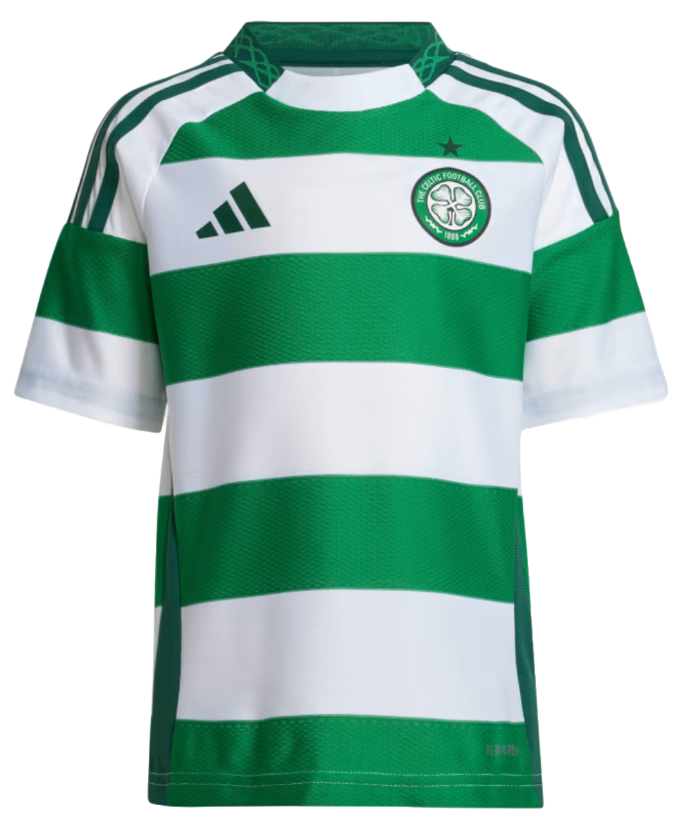Celtic 24/25 Kid's Home Shirt and Shorts