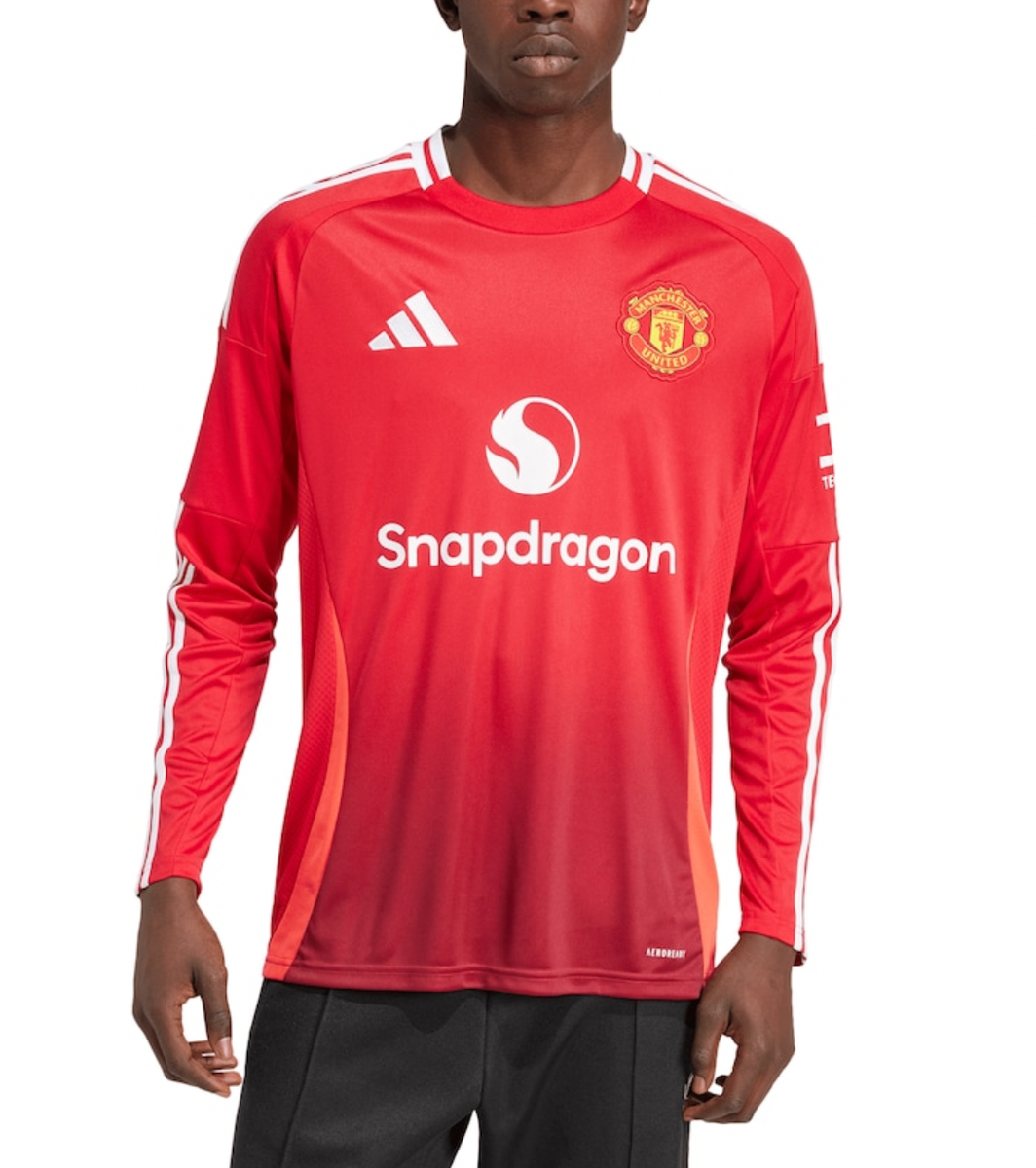 Manchester United 24/25 Men's Home Long Sleeve Shirt