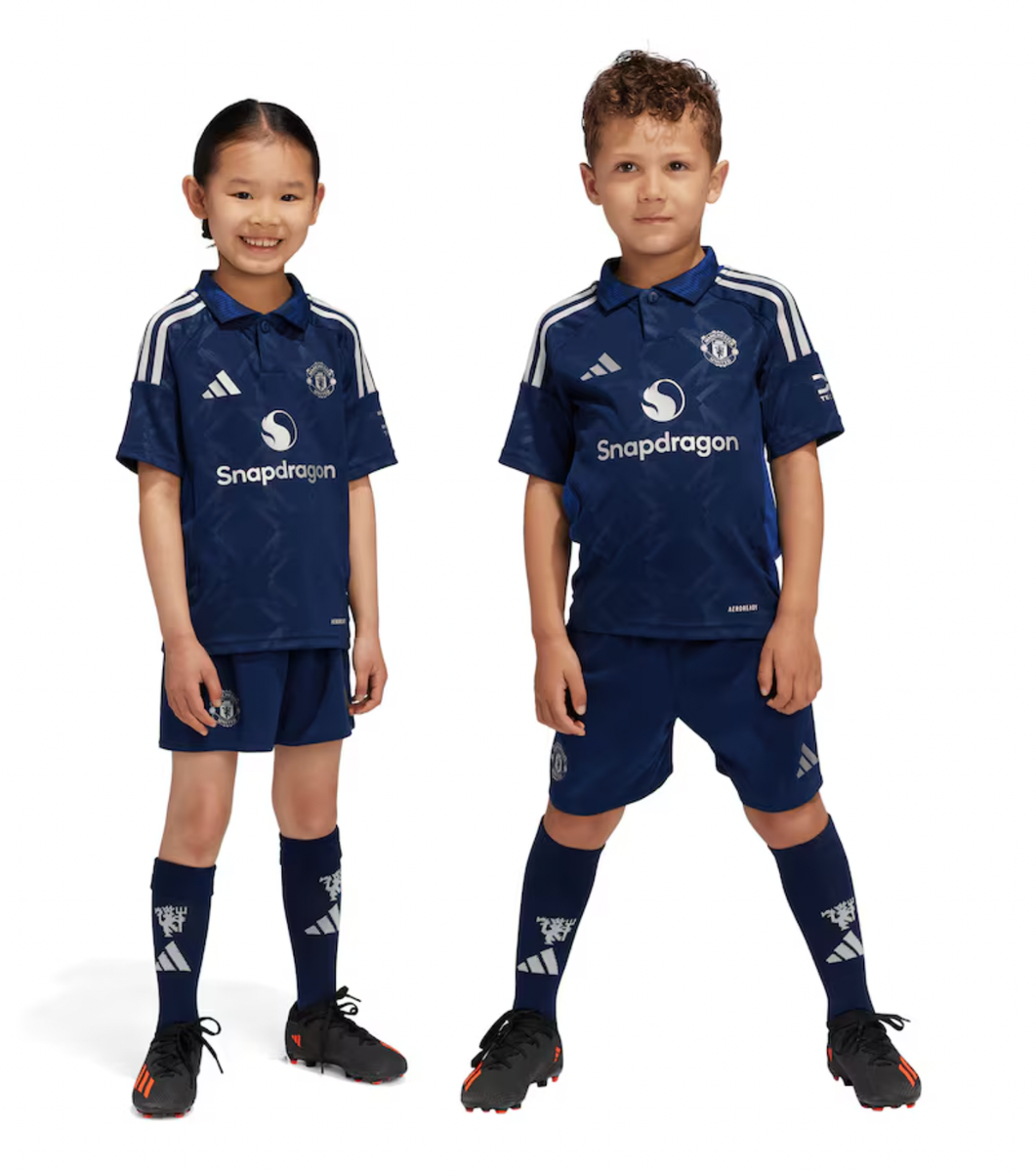 Manchester United 24/25 Kid's Away Shirt and Shorts