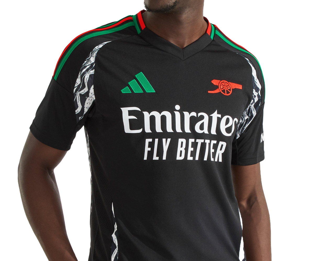 RICE #41 Arsenal 24/25 Stadium Men's Away Shirt - PL Font