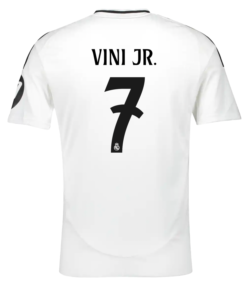 VINI JR #7 Real Madrid 24/25 Stadium Men's Home Shirt