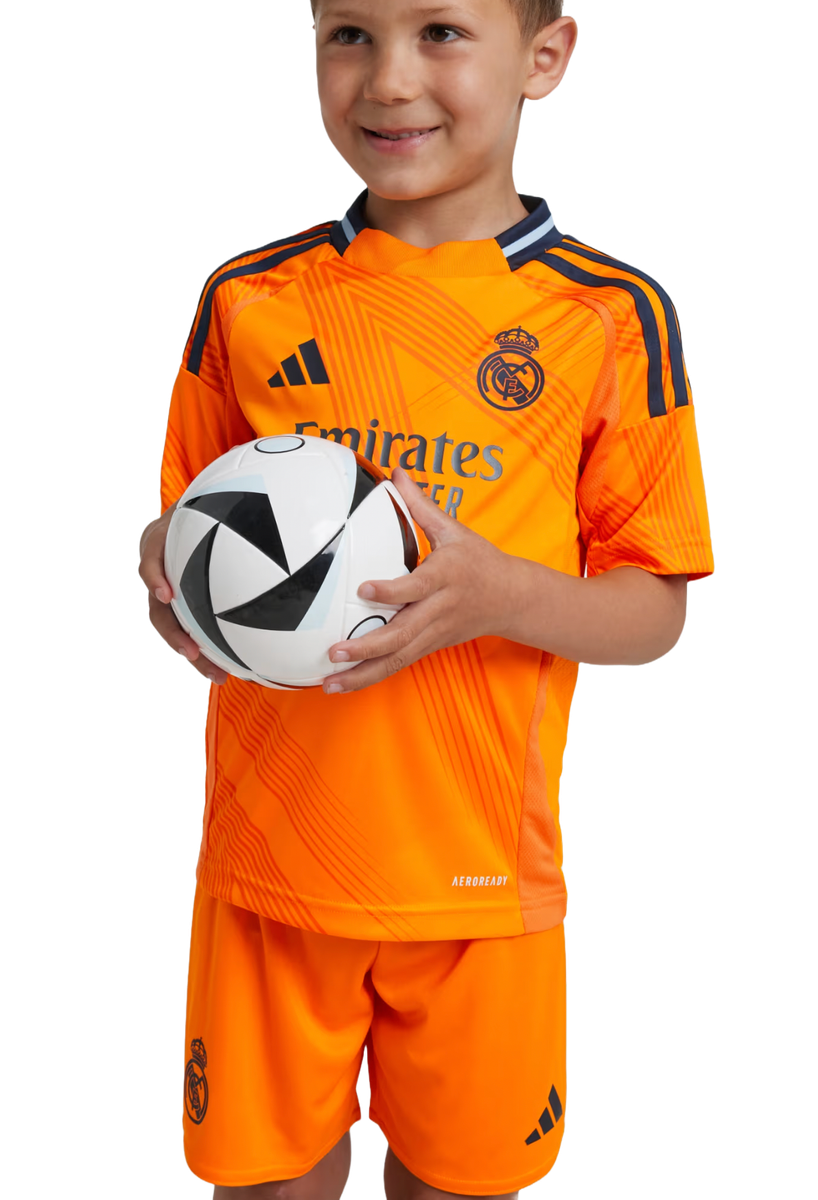 BELLINGHAM #5 Real Madrid 24/25 Kid's Away Shirt and Shorts