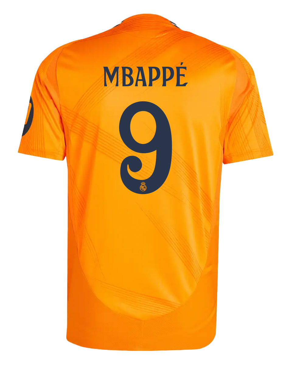 MBAPPÉ #9 Real Madrid 24/25 Authentic Men's Away Shirt