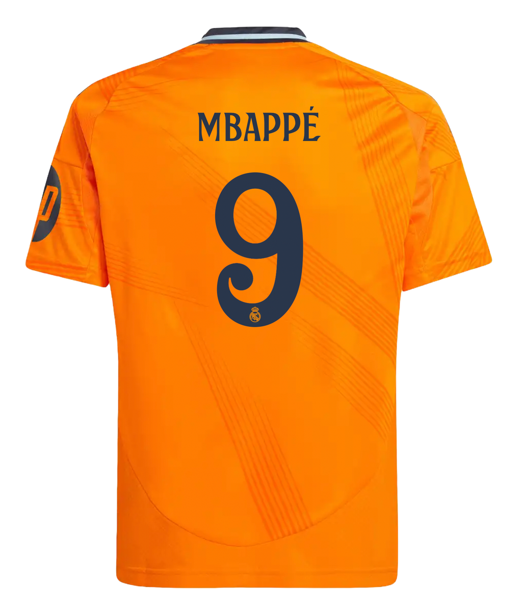 MBAPPÉ #9 Real Madrid 24/25 Kid's Away Shirt and Shorts