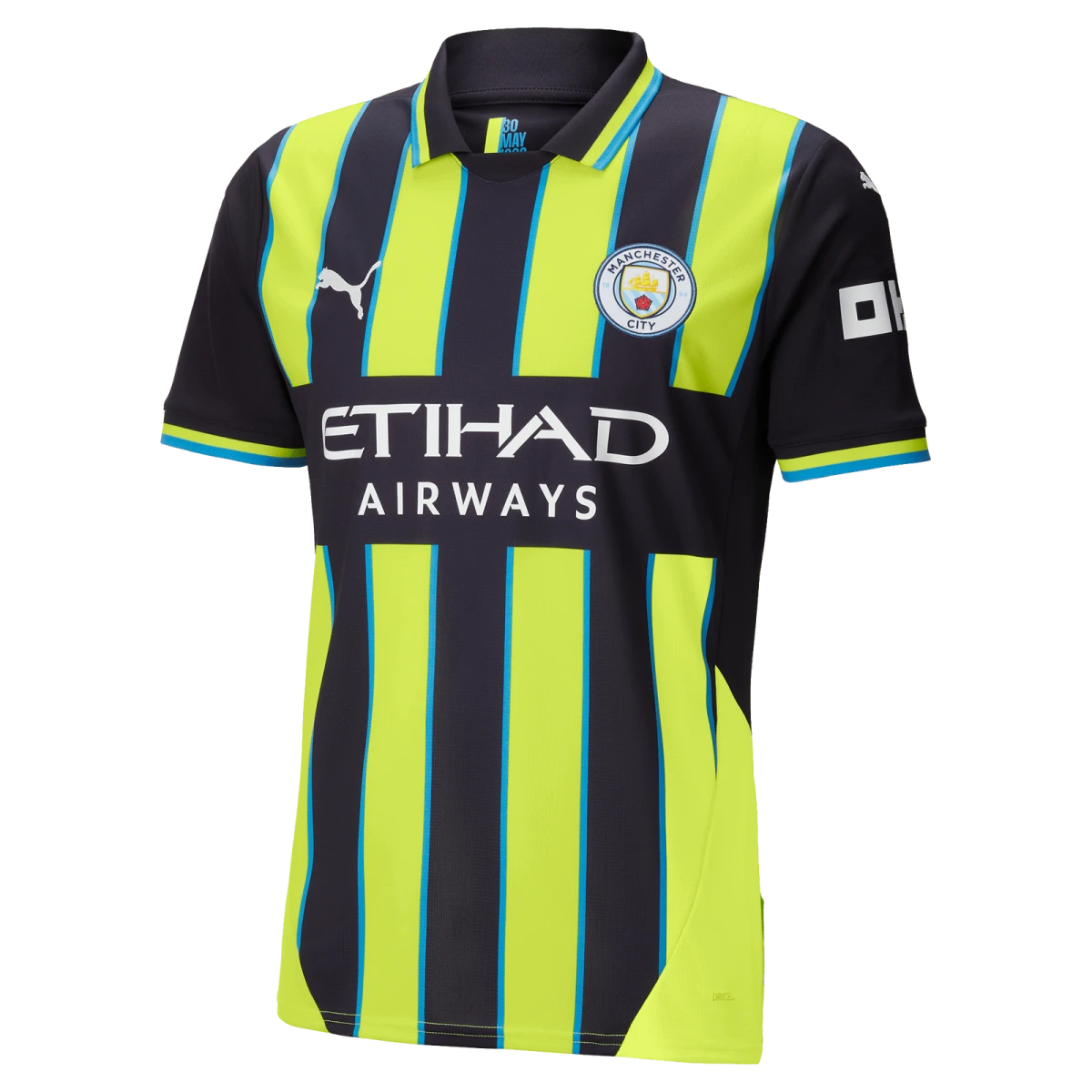 HAALAND #9 Manchester City 24/25 Stadium Men's Away Shirt - PL Font