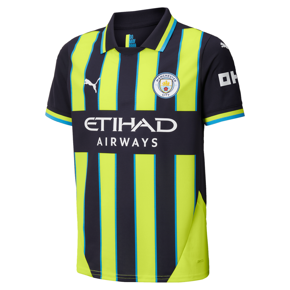 HAALAND #9 Manchester City 24/25 Kid's Away Shirt and Shorts - Man City Font