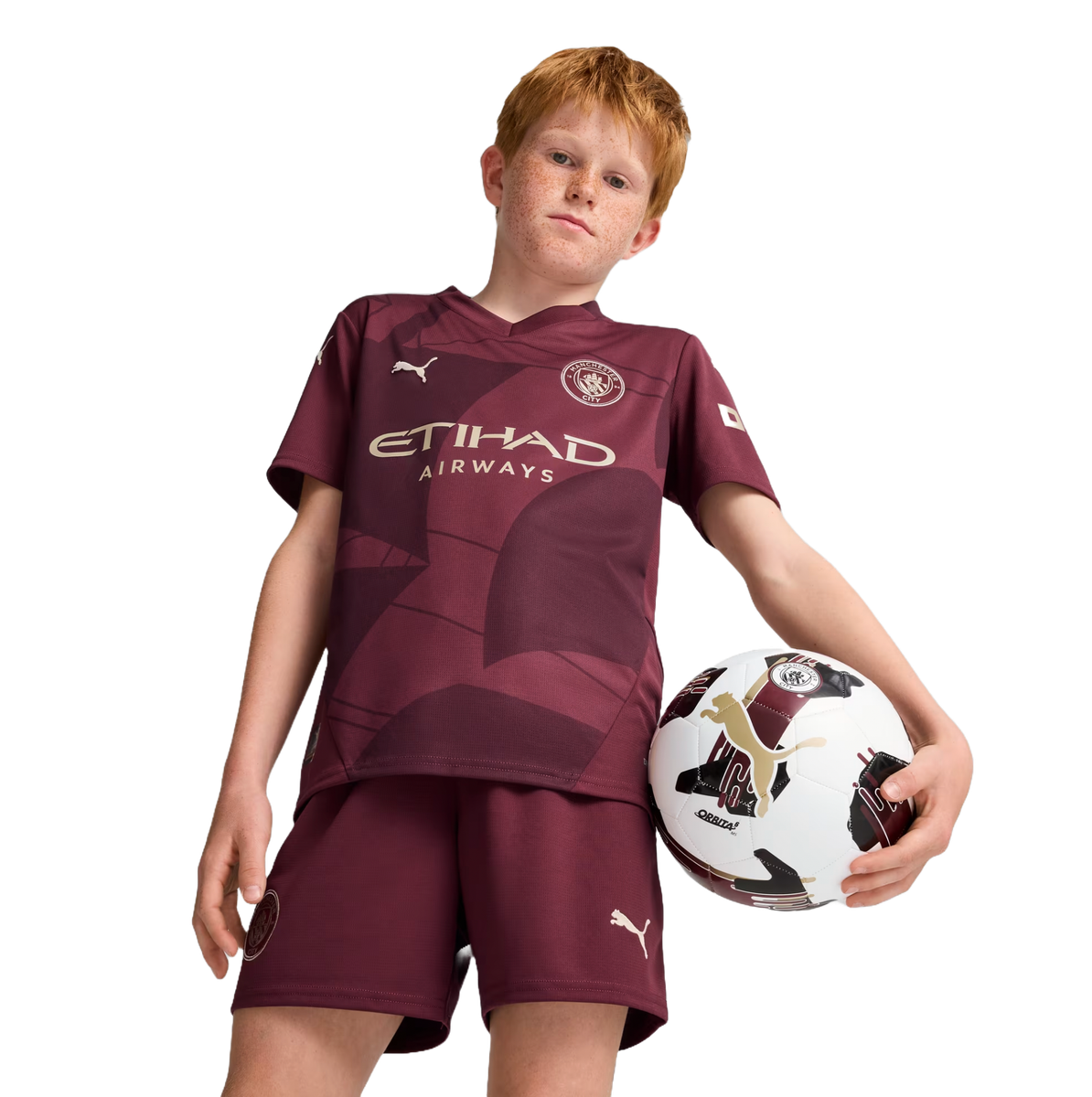 FODEN #47 Manchester City 24/25 Kid's Third Shirt and Shorts - PL Font