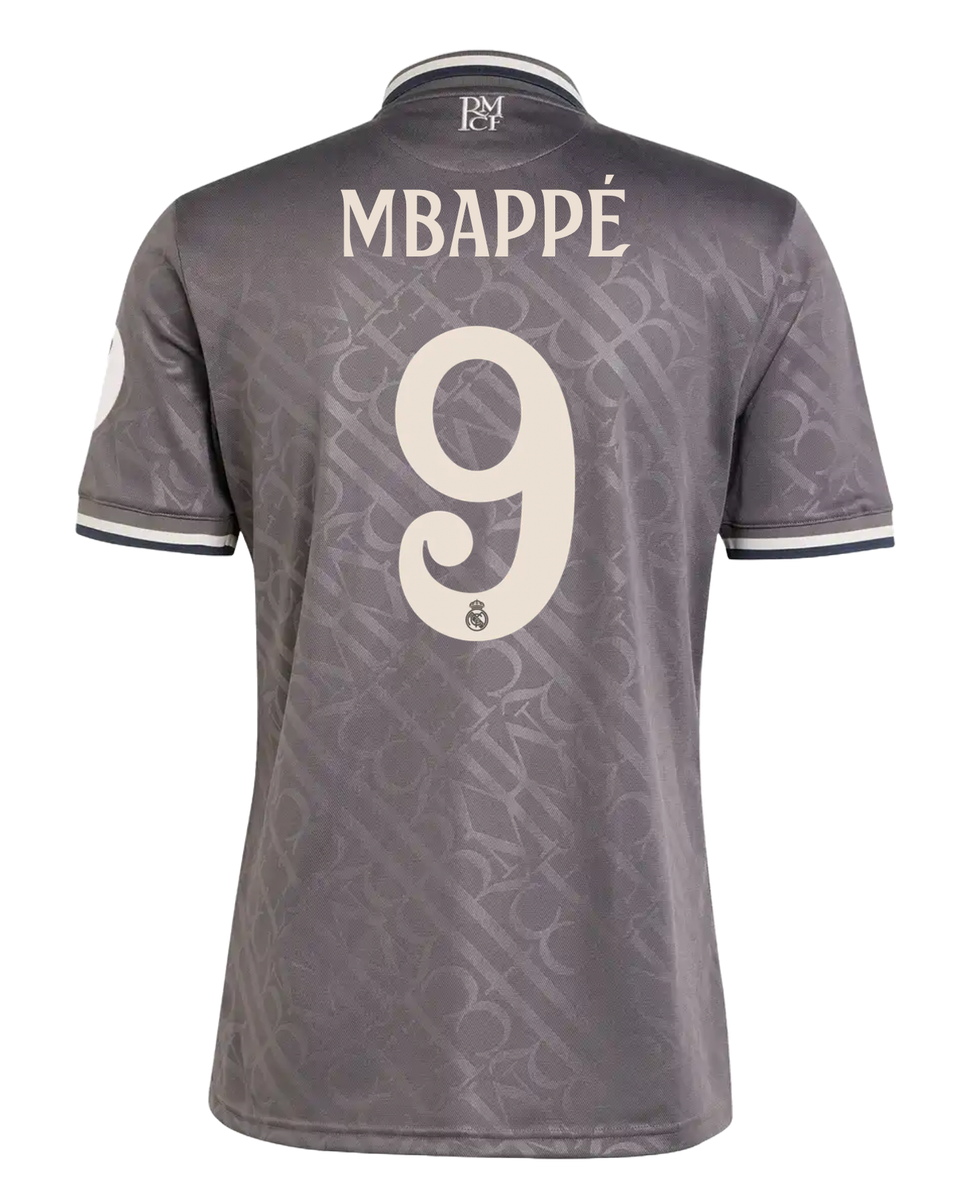 MBAPPÉ #9 Real Madrid 24/25 Stadium Men's Third Shirt