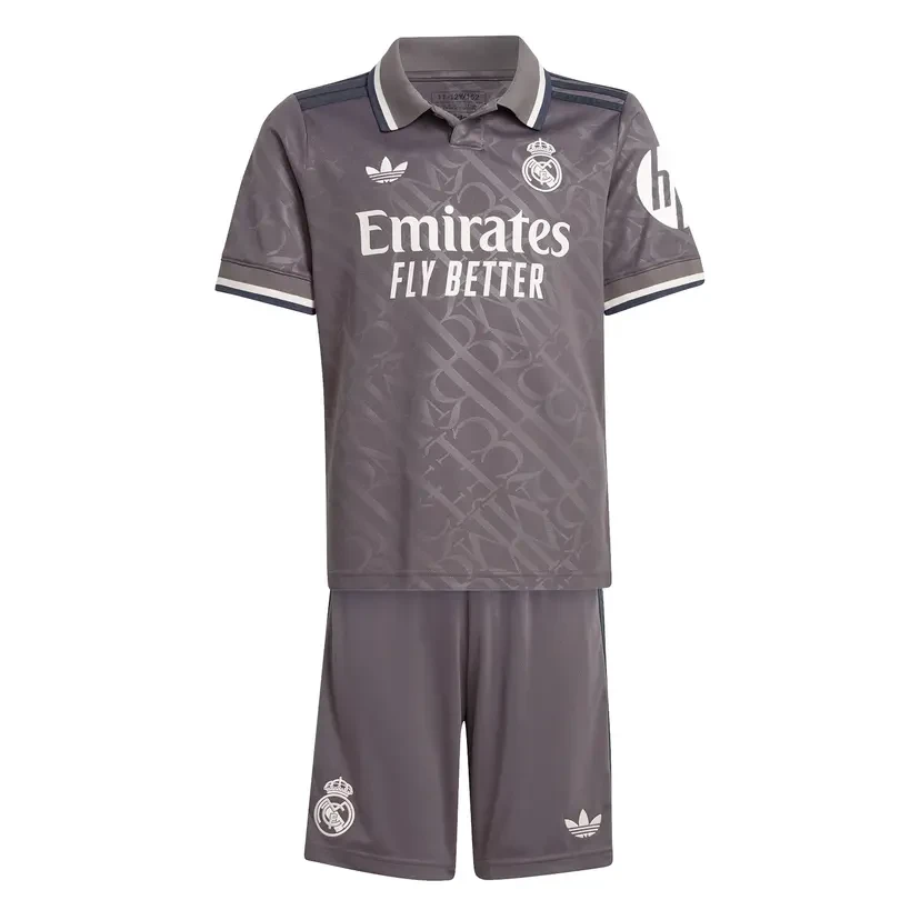 MBAPPÉ #9 Real Madrid 24/25 Kid's Third Shirt and Shorts