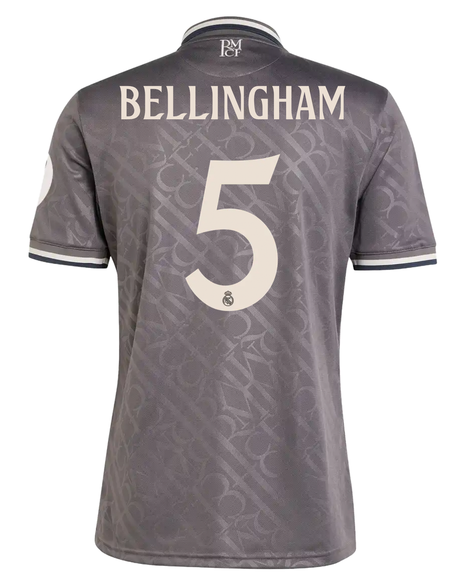 BELLINGHAM #5 Real Madrid 24/25 Stadium Men's Third Shirt