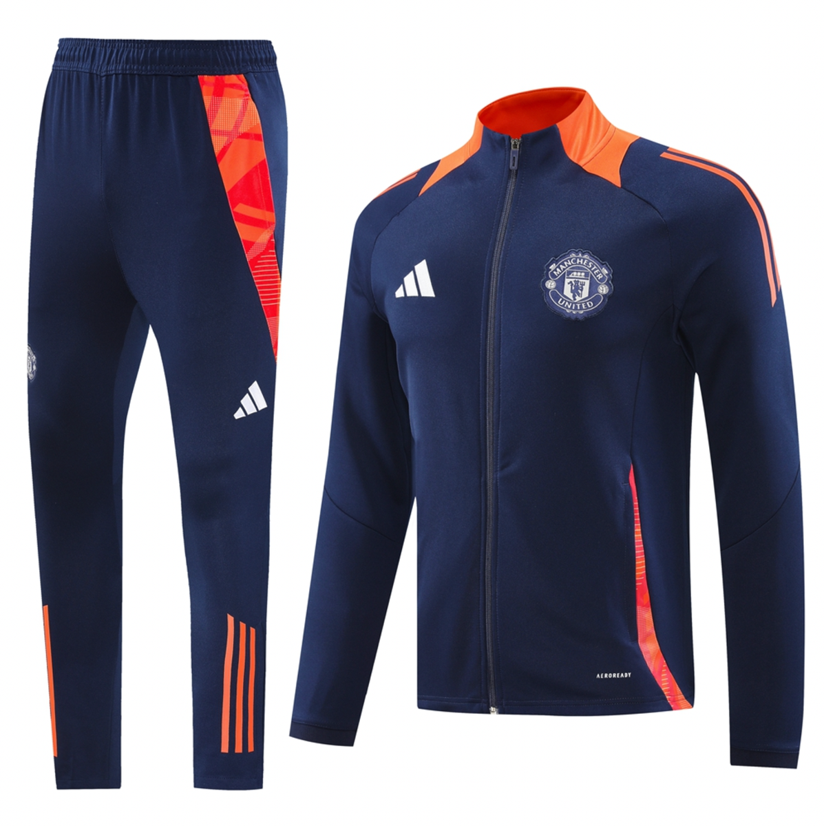 Manchester United 24/25 Men's Navy Long Zip Jacket