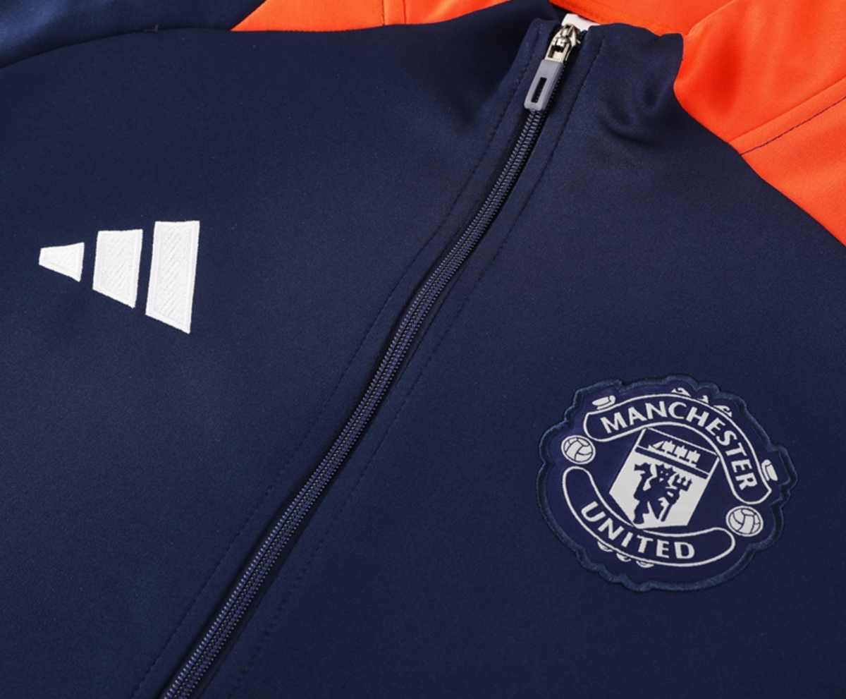 Manchester United 24/25 Men's Navy Long Zip Jacket