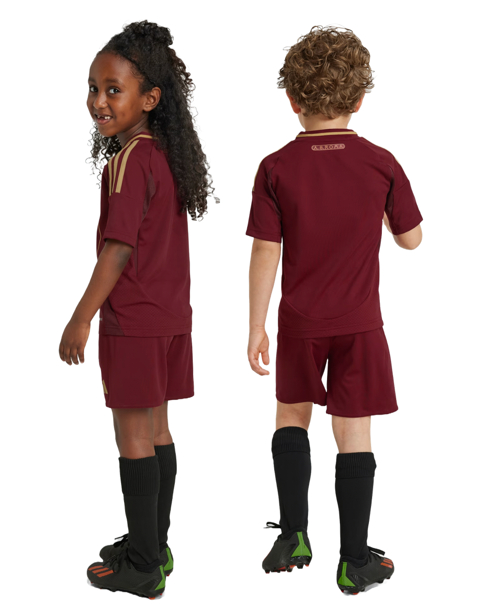 AS Roma 24/25 Kid's Home Shirt and Shorts